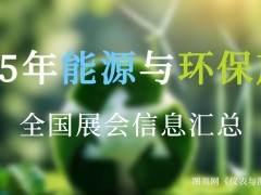 2025 必看！全國能源與環(huán)保產(chǎn)業(yè) 80+ 展會排期，引領(lǐng)綠色新潮流